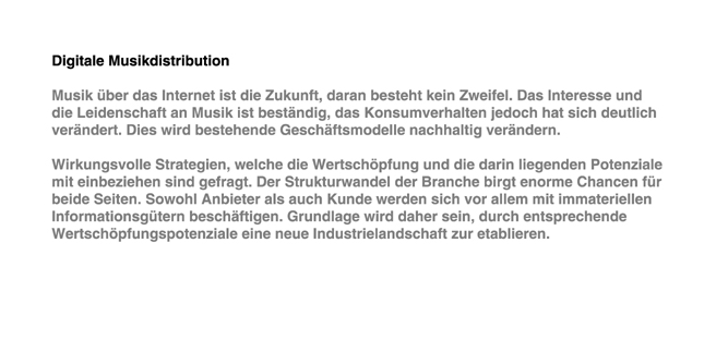 Digitale Musikdistribution